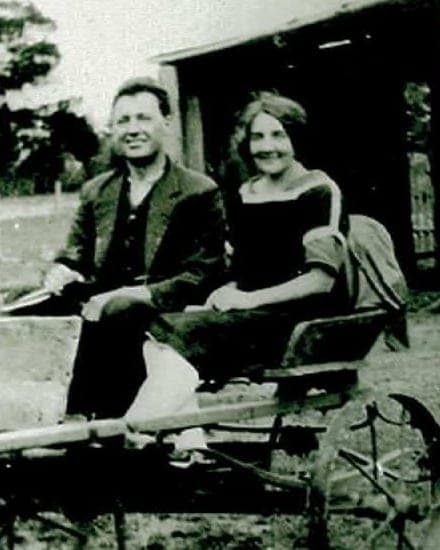 Mr and Mrs Vic Williamson, 1930