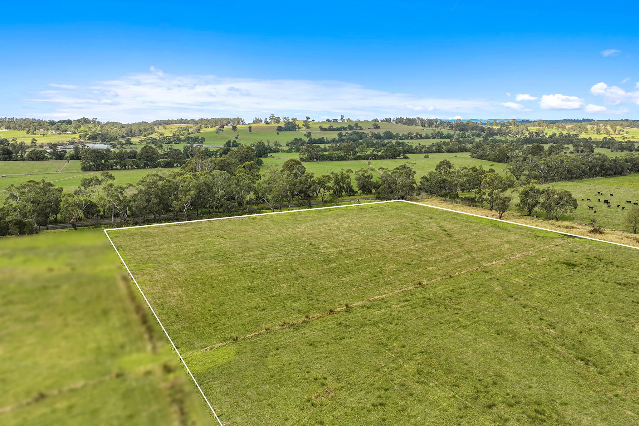 6.4 acres of beautiful vacant rural land on the fringe of town.